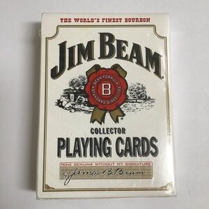 Jim Beam Bourbon Whiskey Distillery Collector Playing Cards Deck NEW SEALED
